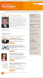 Mobile Screenshot of cdu-kv-esslingen.de