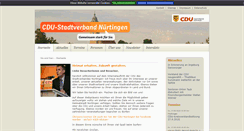 Desktop Screenshot of nuertingen.cdu-kv-esslingen.de