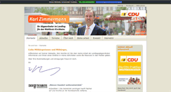 Desktop Screenshot of karlzimmermann.cdu-kv-esslingen.de