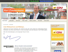 Tablet Screenshot of karlzimmermann.cdu-kv-esslingen.de